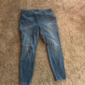 Time and Tru Women's Skinny Jeans - Denim Blue